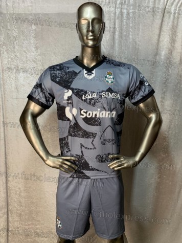 Uniforme Soccer Santos Laguna Tercero 2021-22 Gris