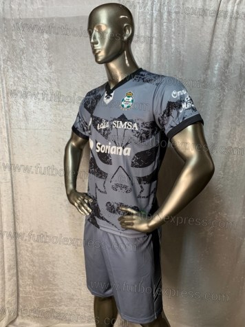 Uniforme Soccer Santos Laguna Tercero 2021-22 Gris