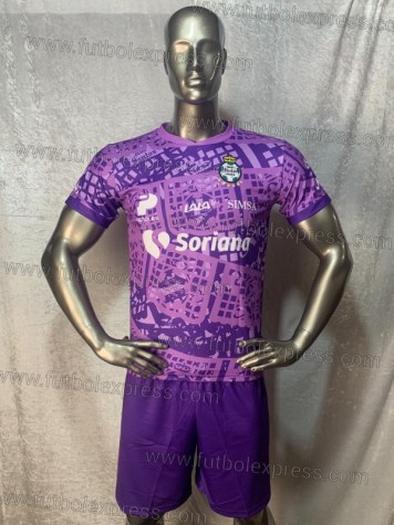 Uniforme Soccer Santos Laguna Tercero 2020-21 Morado