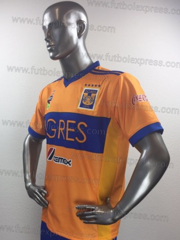 Uniforme Soccer Tigres Local 2017-18