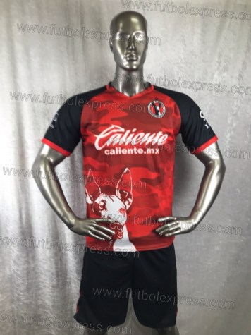 Uniforme Soccer Tijuana Especial Rojo/Negro