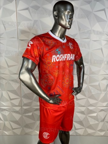 Uniforme Soccer Toluca Tercero 2022-23 Rojo