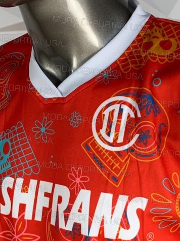 Uniforme Soccer Toluca Tercero 2022-23 Rojo