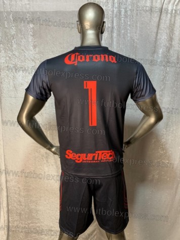Uniforme Soccer Toluca Visita 2022-23 Negro