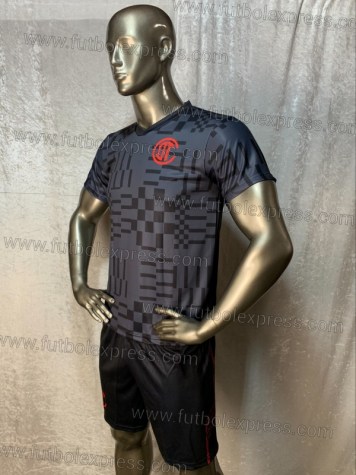 Uniforme Soccer Toluca Visita 2022-23 Negro