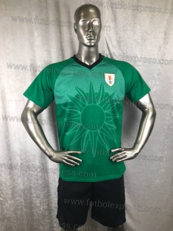 Uniforme Soccer Uruguay Local 2018 Verde