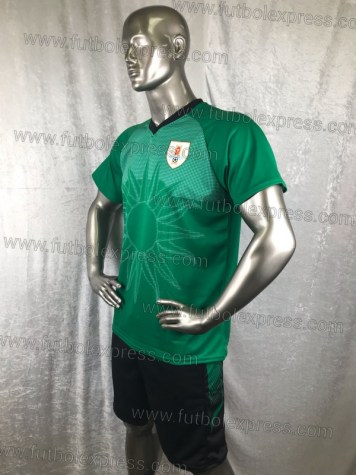 Uniforme Soccer Uruguay Local 2018 Verde