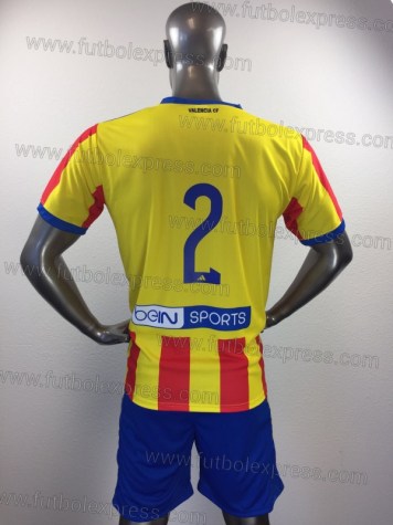 Uniforme Soccer Valencia Visita 2017-18