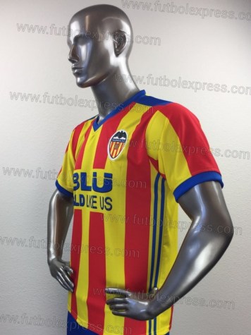 Uniforme Soccer Valencia Visita 2017-18