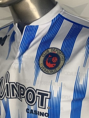 Uniforme Soccer Veracruz Visita 2019-20 Blanco