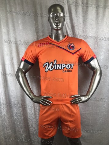 Uniforme Soccer Veracruz Visita 2018-19 Naranja