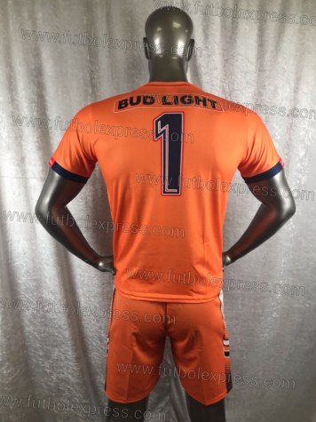 Uniforme Soccer Veracruz Visita 2018-19 Naranja