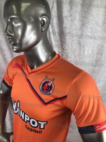 Uniforme Soccer Veracruz Visita 2018-19 Naranja
