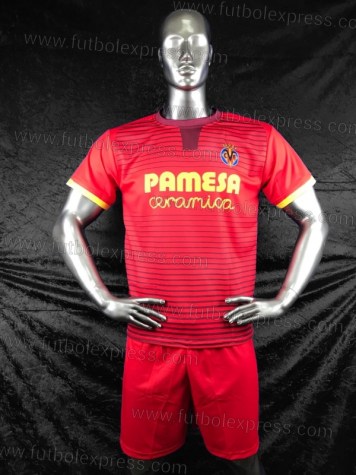 Uniforme Soccer Villarreal Visita 2017-18