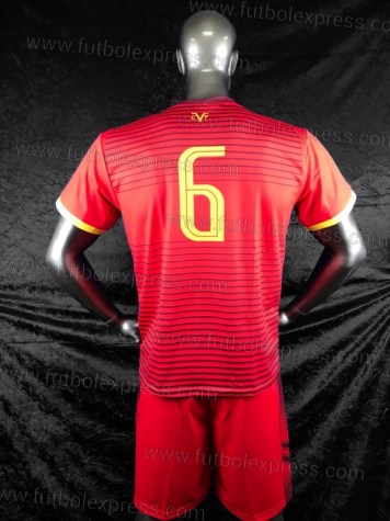 Uniforme Soccer Villarreal Visita 2017-18