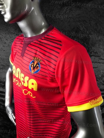 Uniforme Soccer Villarreal Visita 2017-18